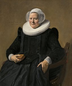Portrait of an Elderly Lady by Frans Hals